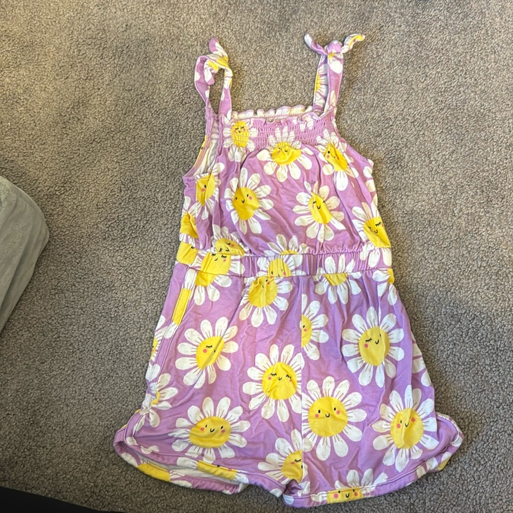 Little Sleepies Flower Power Romper